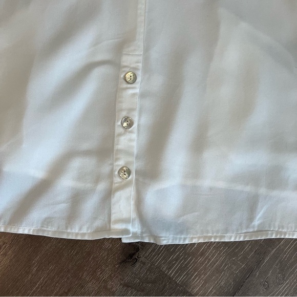 Soft Surroundings Tencel Lyocell Button Down Tunic Top Shirt small - Picture 10 of 10